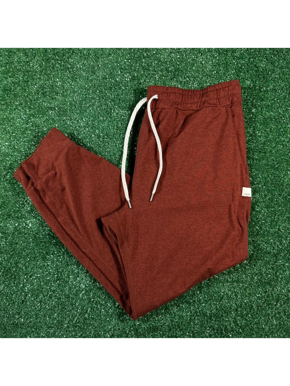 Vouri burnt orange jogger sweatpants size small men’s